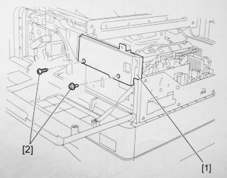 Front-right inner cover  Canon IR-2018