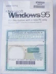 Microsoft Windows 95 English