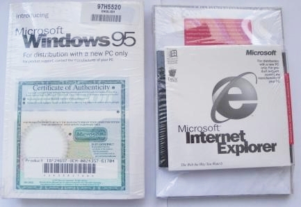 Microsoft Windows 95 English + Internet Explorer